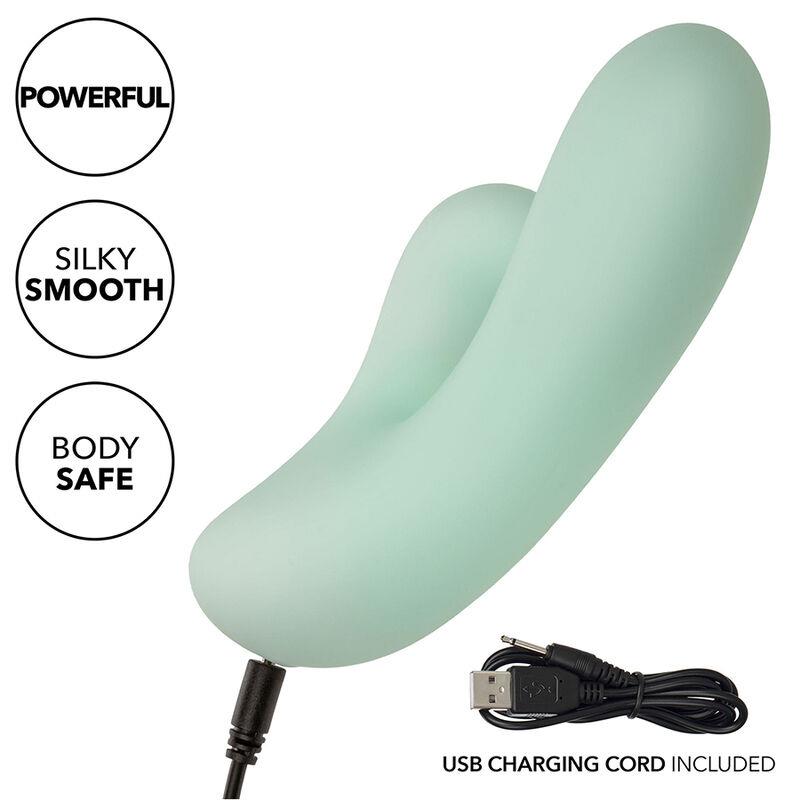 PACIFICA FIJI VIBRATOR & ESTIMULATOR G SPOT 10 VIBRATIONS AQUA