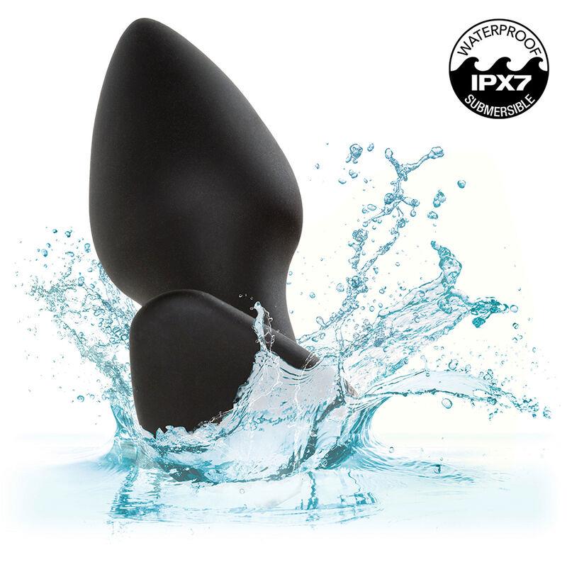ROCK BOTTOM PERFECT ANAL PLUG 10 VIBRATIONS SILICONE BLACK