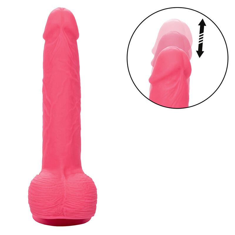 STUDS REALISTIC VIBRATOR 10 VIBRATIONS PINK