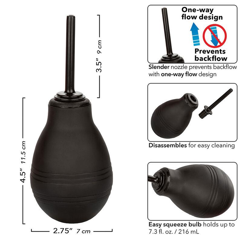 ENOSMERNI ANALNI DOUCHE ČRN