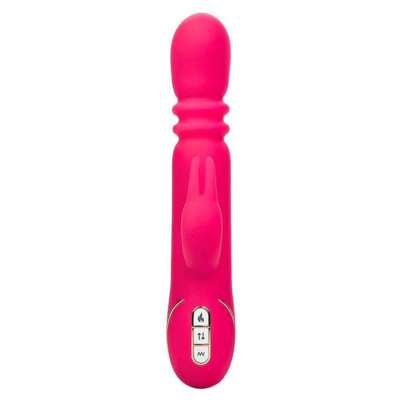 JACK FANTASY TRIPLE HEATED VIBRATOR RABBIT PINK