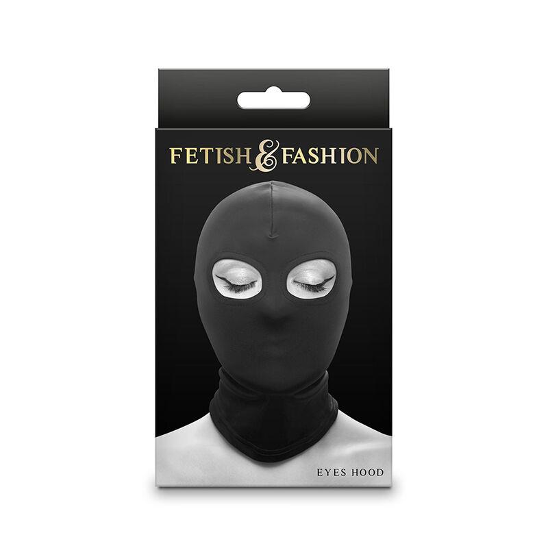 FETISH & FASHION EYES HOOD NYLON BLACK