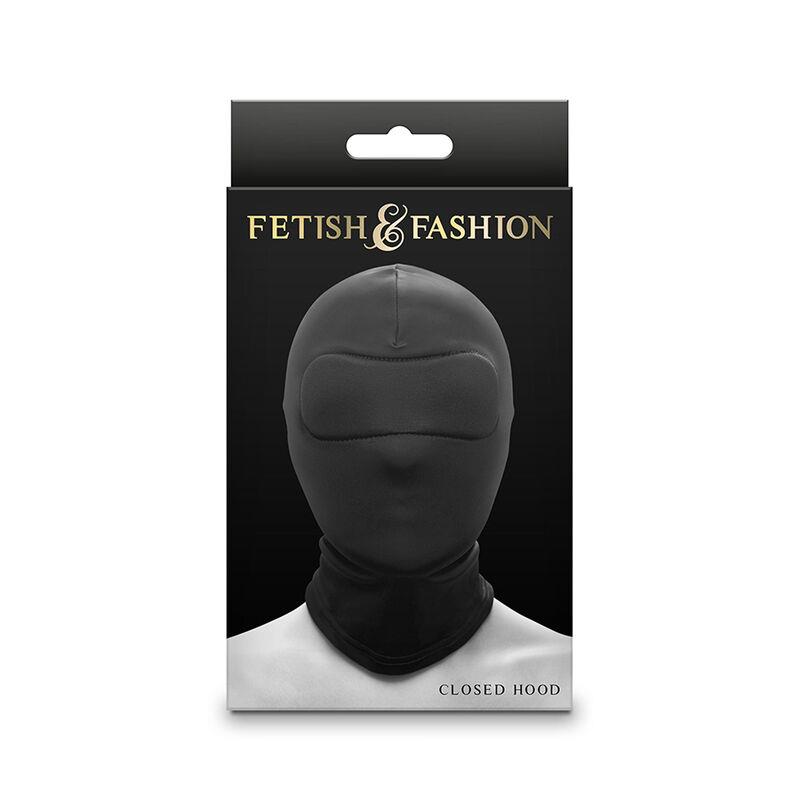 FETISH & FASHION CLOSED HOOD NYLON BLACK
