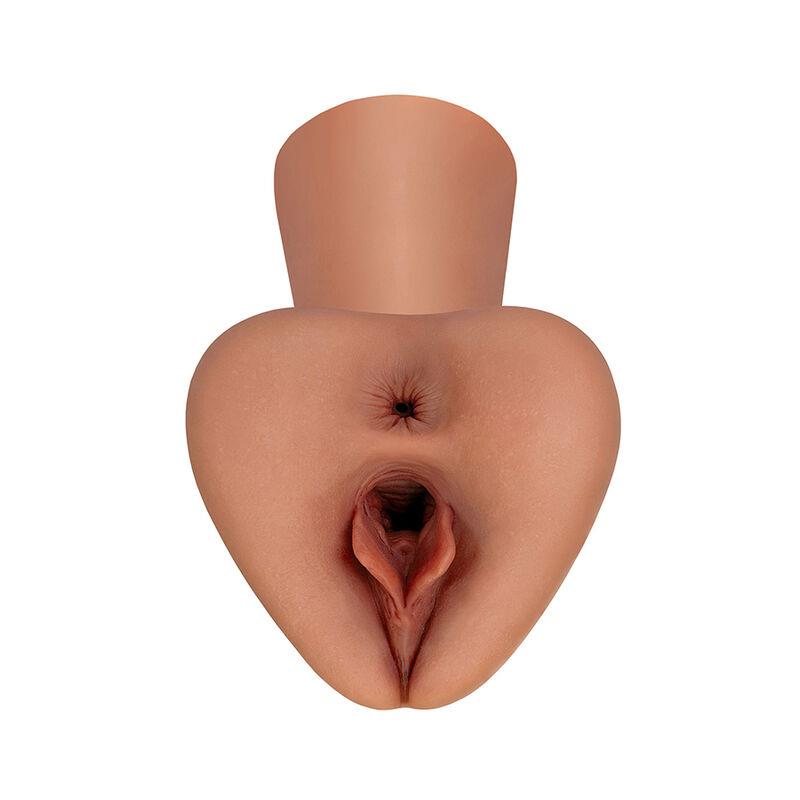 PICK YOUR PLEASURE XL REALISTIC STROKER BROWN