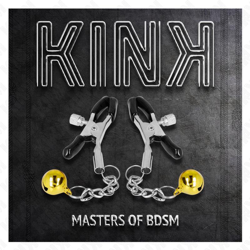 ZLATNE STEZALJKE ZA BRAVICE S ZVONČIĆIMA 6 CM