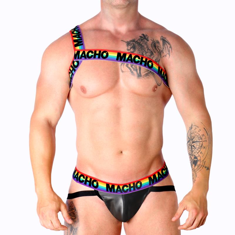 ROMAN HARNESS WHITE S/M