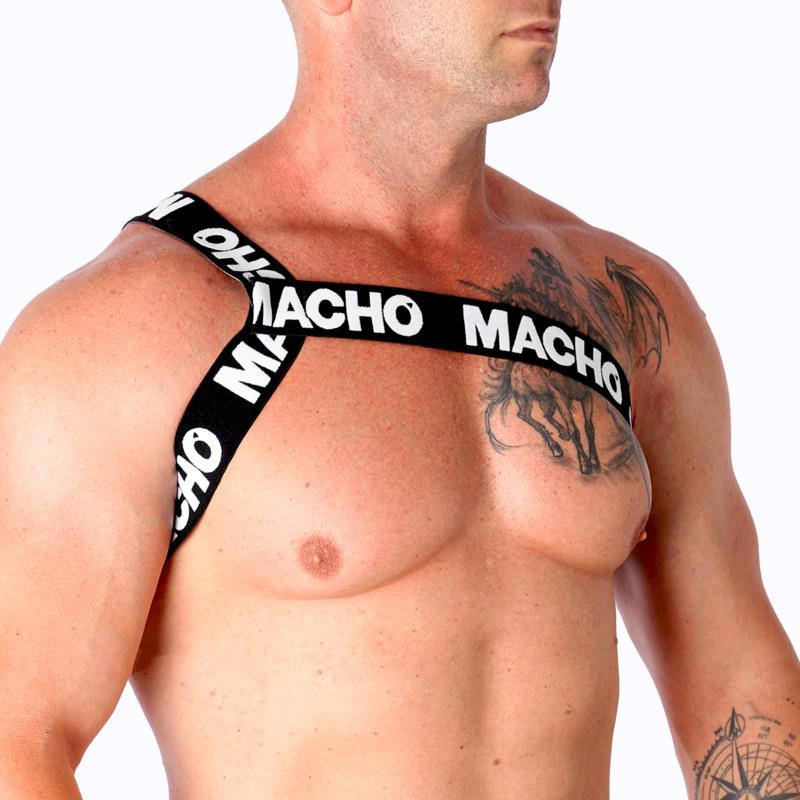 ROMAN HARNESS WHITE S/M