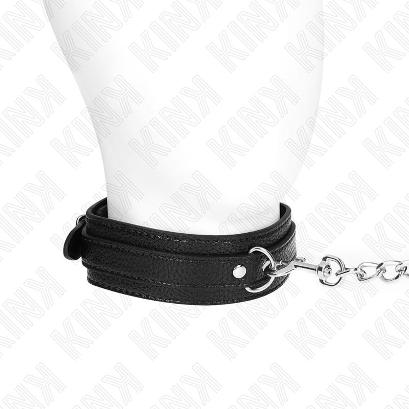 SNAKE PATTERN NECKLACE WITH LEASH 65 CM