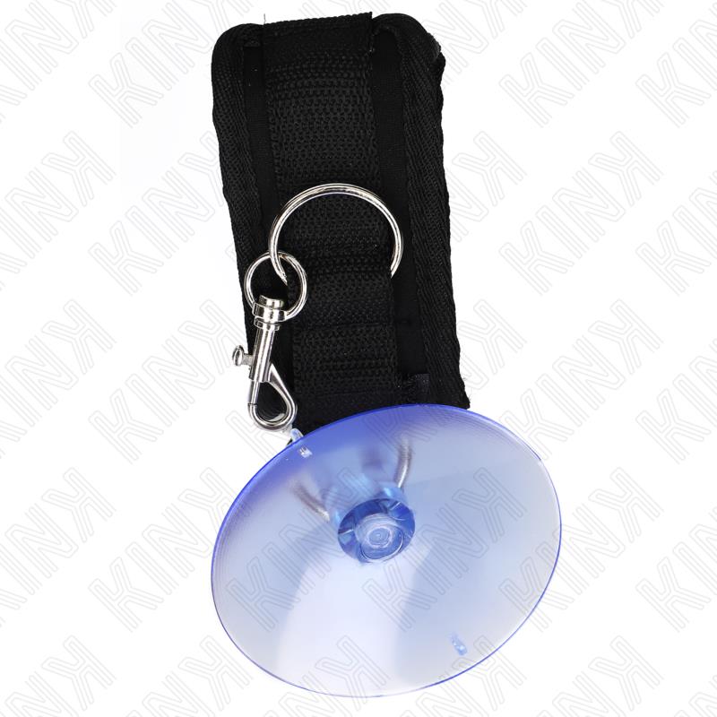 SUCTION CUP WRIST RESTRAINTS BLACK 29-40 CM X 5 CM