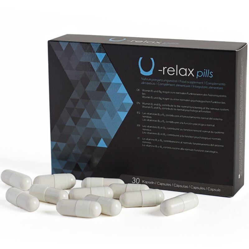 U-RELAX CAPSULES RELAXATION AND ANXIETY REDUCTION - 30 CAPSULES.