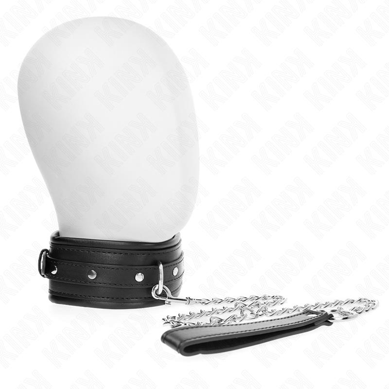 NECKLACE WITH SHINY BUCKLE STRAP 65 CM 48.5 CM X 5.3 CM