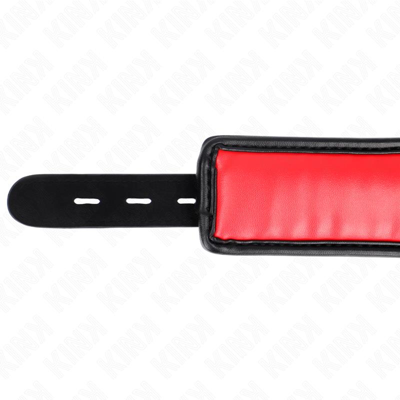 OVRATNICA Z ZAPENJALKO IZ SPUŽVASTEGA USNJA MODEL 3 NASTAVLJIVA 37-54 CM X 3 CM