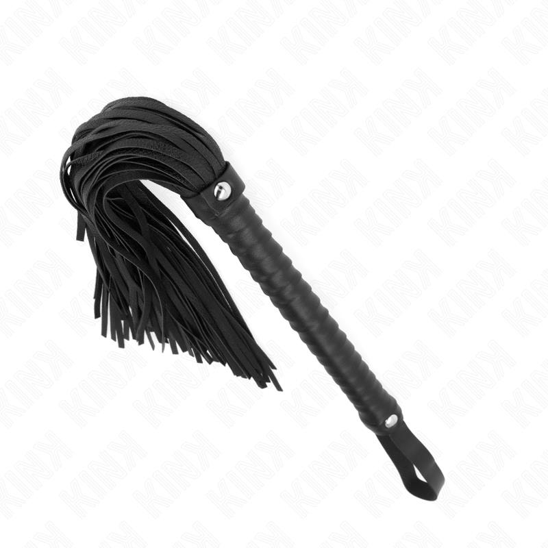 BIČ S ČRNIM TEKSTURIRANIM ROČAJEM 48,5 CM