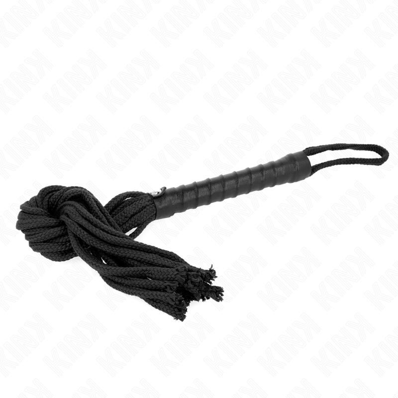 BLACK ROPE WHIP 56 CM