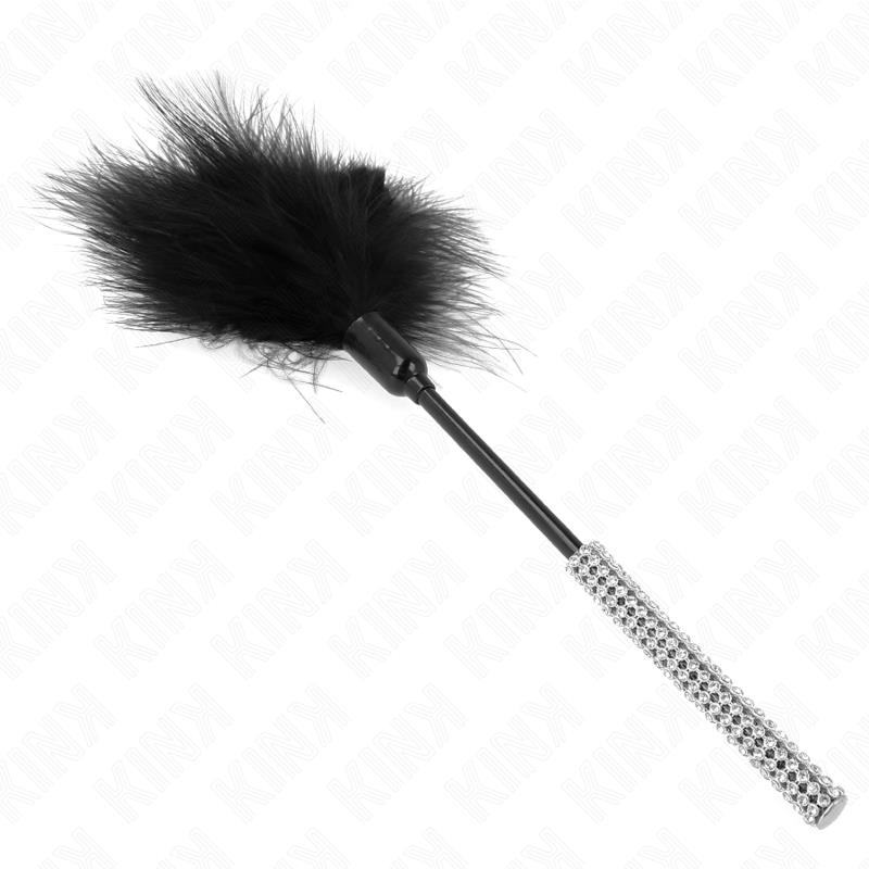 TICKLE FEATHERS WITH RHINESTONE HANDLE 27 CM