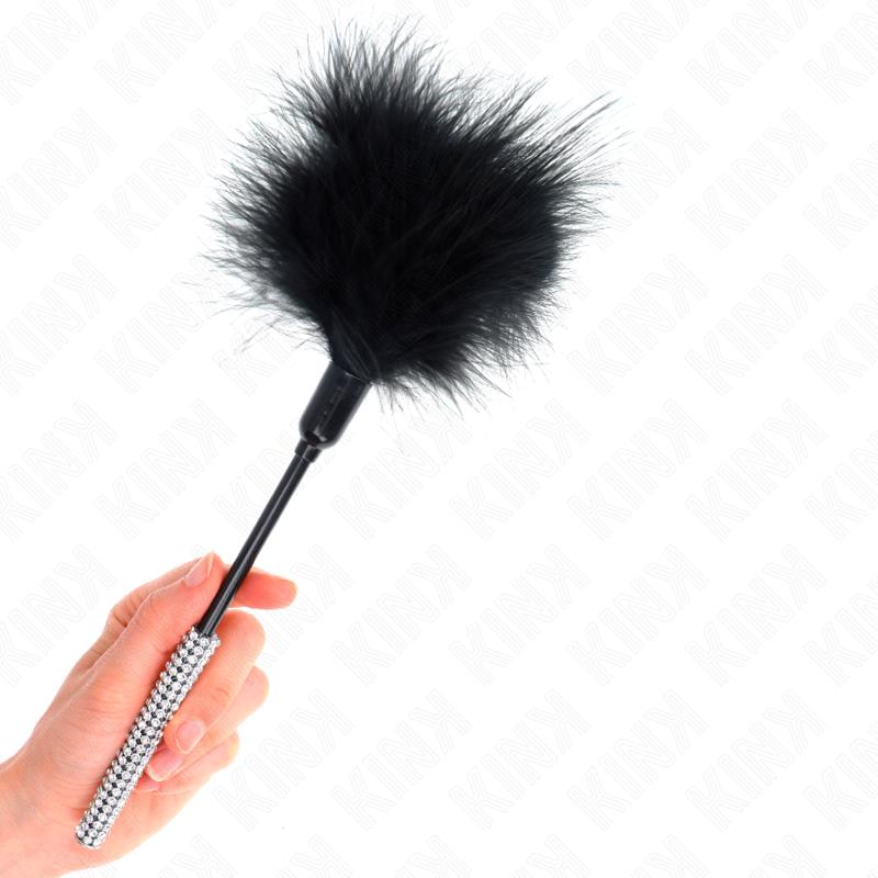 TICKLE FEATHERS WITH RHINESTONE HANDLE 27 CM
