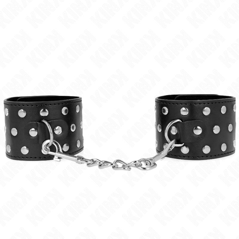 PUNK WRIST RESTRAINTS ADJUSTABLE 19-24 CM X 5.5 CM