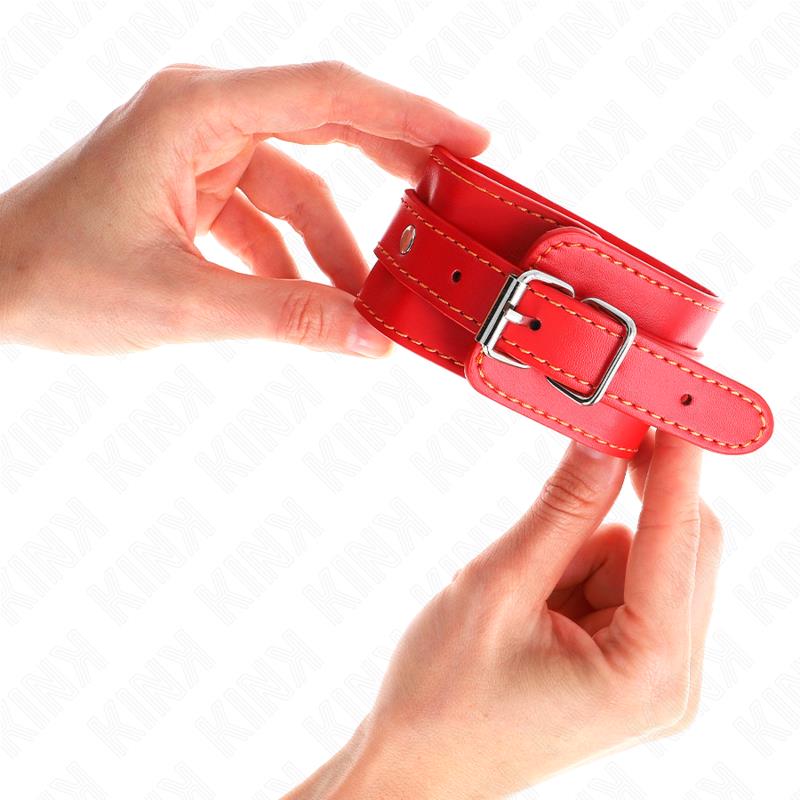 TANKE ZAPESTNICE RDEČE PRILAGODLJIVE 21-33 CM