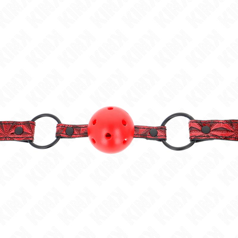 DIAMOND PATTERN BALL 4.5 CM GAG MODEL 1 64.5 CM ADJUSTABLE 42-60 CM