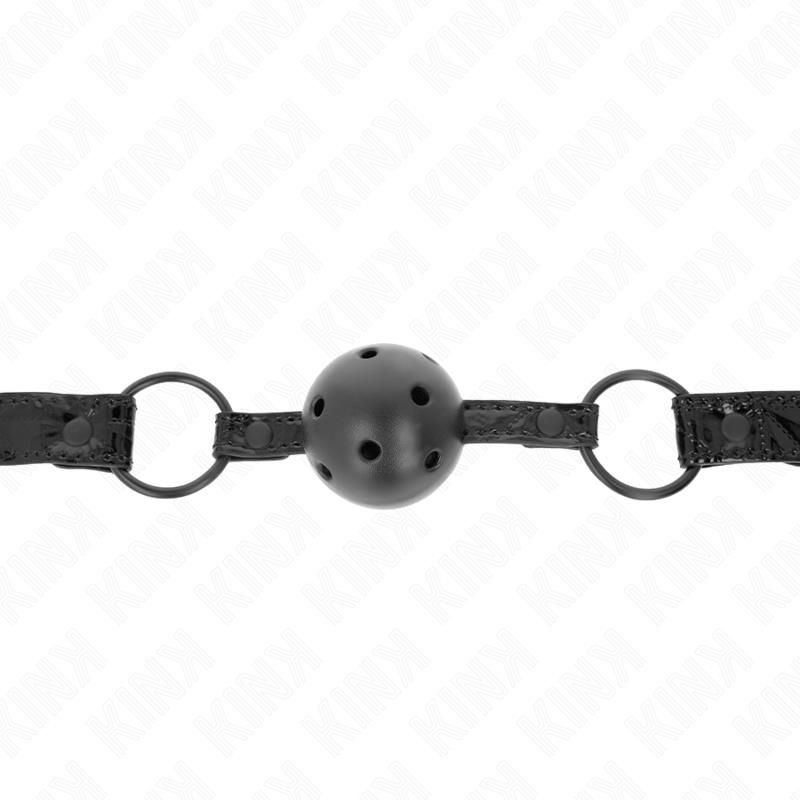 DIAMOND PATTERN BALL 4.5 CM GAG MODEL 3 64.5 CM ADJUSTABLE 42-60 CM