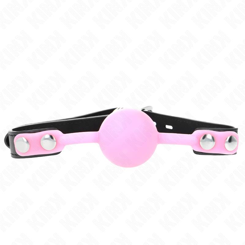 LUMINOUS SILICONE BALL 4 CM GAG 60 x 2 CM