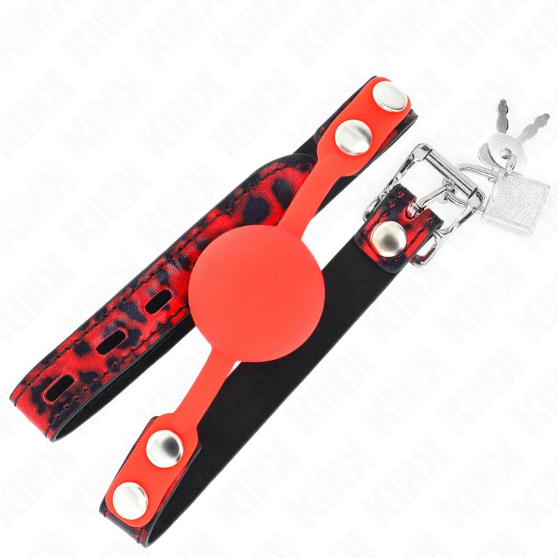 MODEL 2 SILIKONSKI LOPTAŠ 4 CM GAG S KLJUČEM 60 x 2 CM