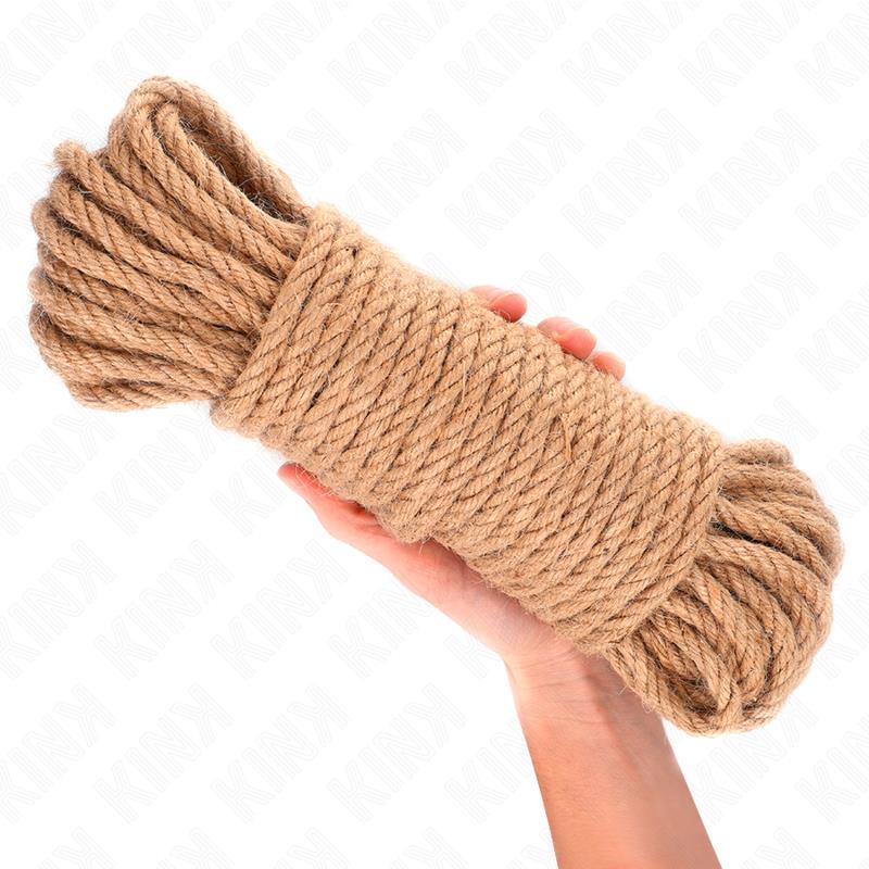 HEMP ROPE WITH METAL HEAD 20 METER