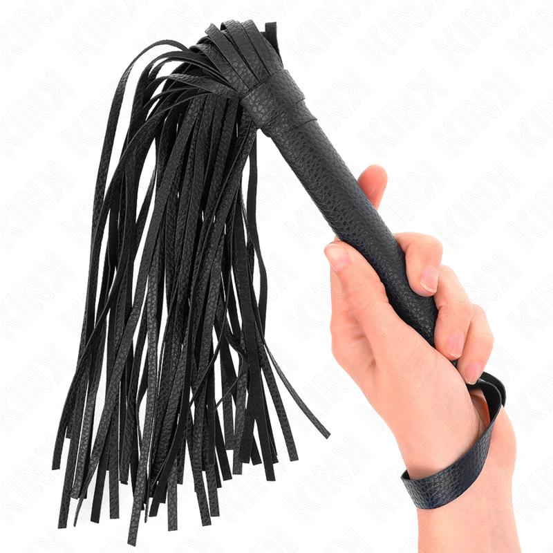 DARK BLUE BEAD WHIP 43.5 CM