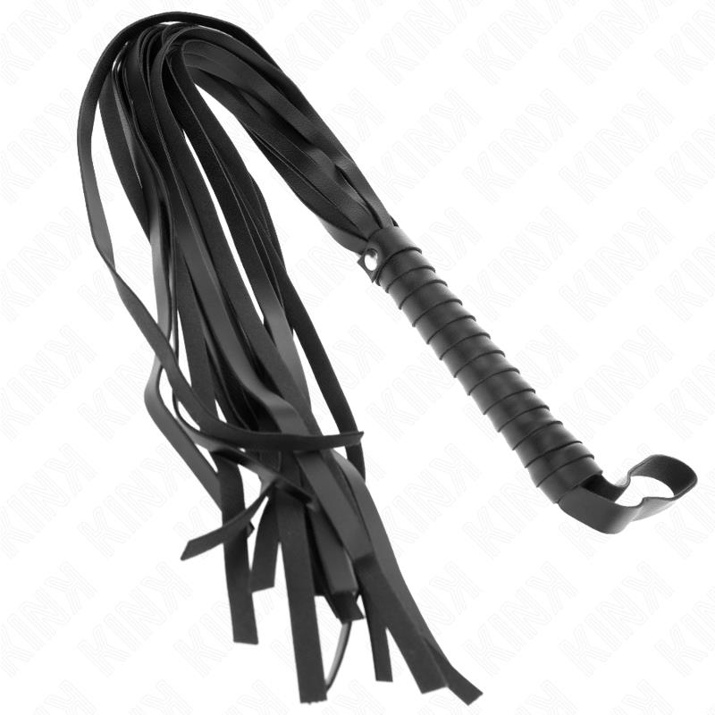 NEGRO SHORT HANDLE LONG TAIL WHIP 70 CM