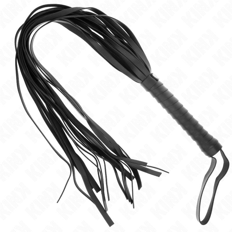 NEGRO SHORT HANDLE LONG TAIL WHIP 70 CM