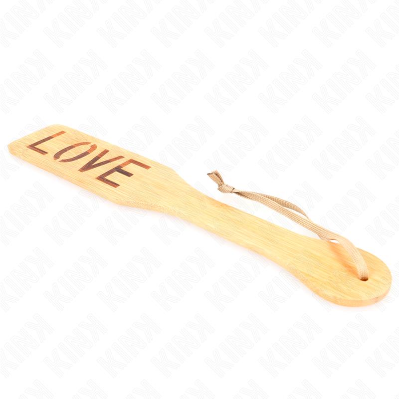 BAMBOO PALETTE WORD LOVE 32 X 5.5 CM