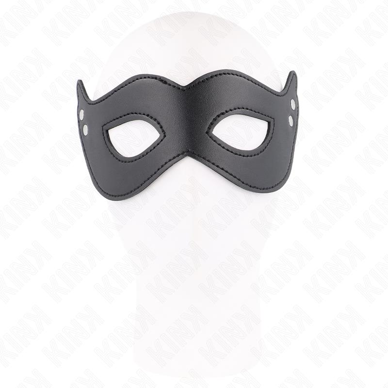 LEATHERETTE MASK WITH RIVETS MODEL 1 26 x 8 CM