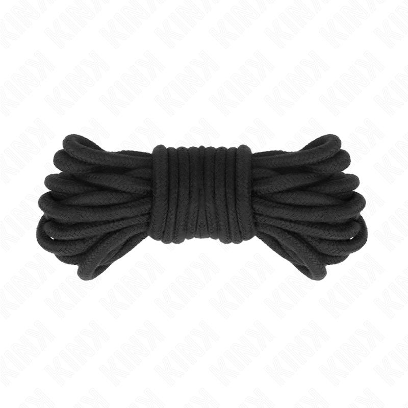 COTTON ROPE 5 METER BLACK