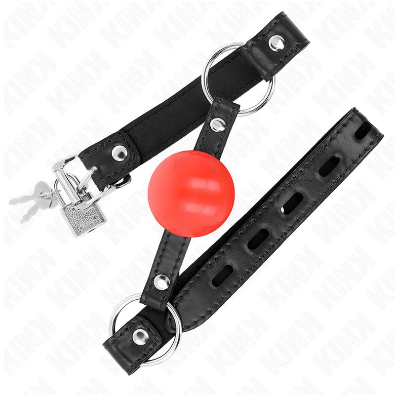 RDEČA TPE KROGLA 4 CM ZAVEZA 60 x 2 CM