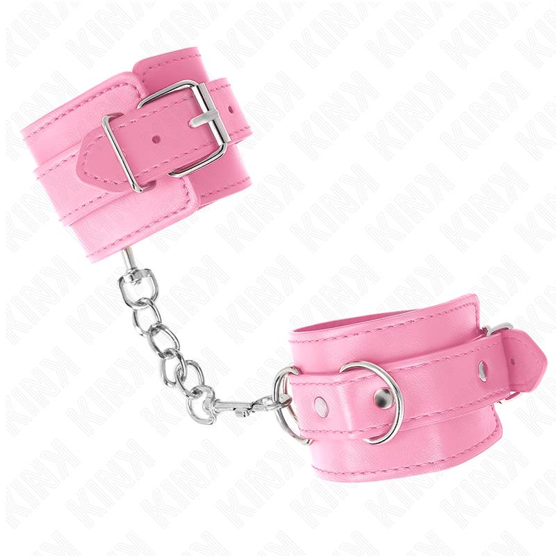 ENOSTAVNE ZAVEZE ZA ZAPESTJE ROZA PRILAGODLJIVE 20-23 CM X 5.5 CM