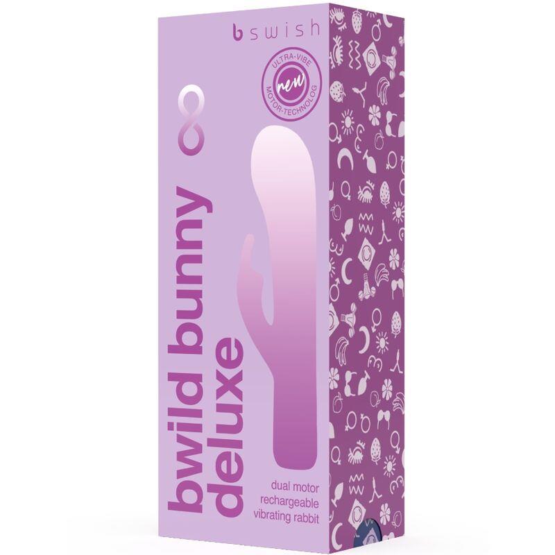 BWILD BUNNY INFINITE DELUXE VIBRATOR RABBIT 10 VIBRATIONS PURPLE