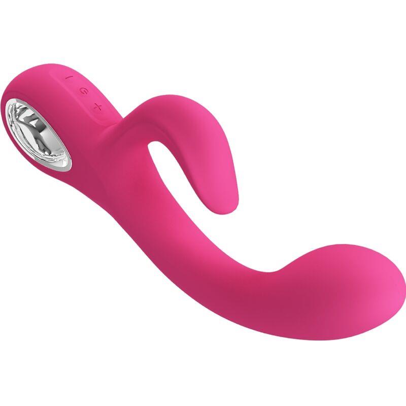 FRITZ RABBIT VIBRATOR 12 VIBRATIONS PINK