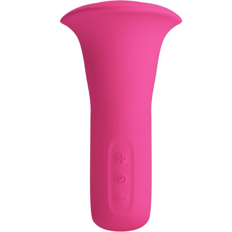 CLYDE ORAL VIBRATOR VIBRATING TONGUE 12 VIBRATIONS PINK