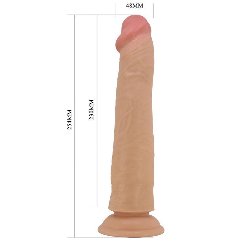 SHARIFE REALISTIC DILDO 25 CM FLESH