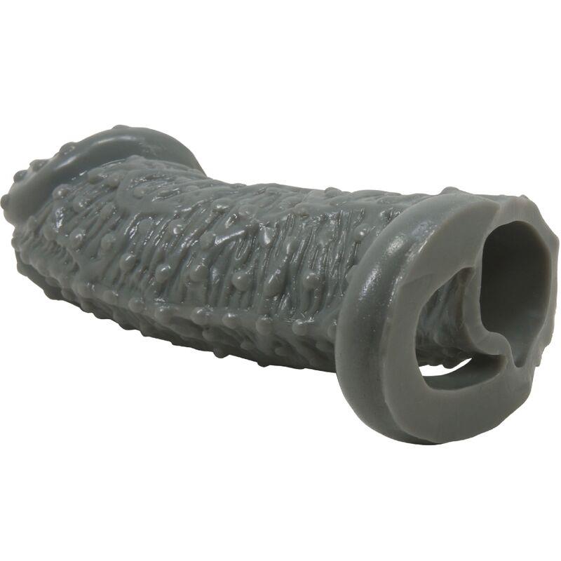 REALISTIC PENIS ENLARGER AND DELAY SLEEVE MODEL 2 GREY