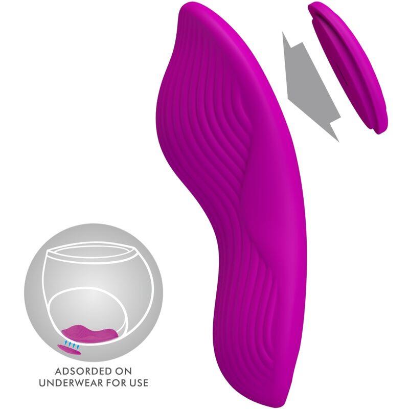 ROMARIO LAY-ON CLITORIS STIMULATOR REMOTE CONTROL PINK