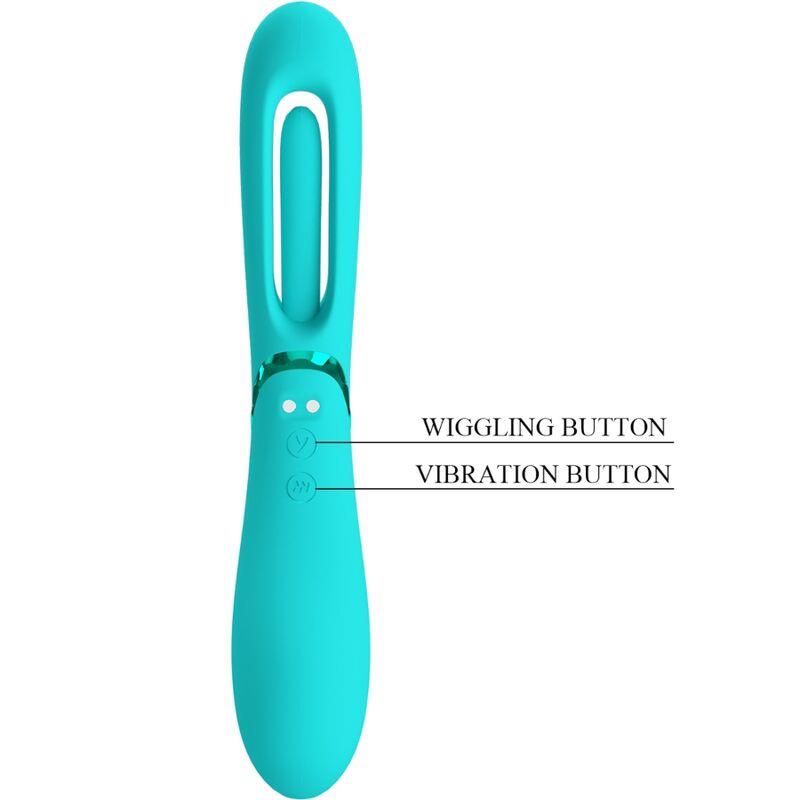 LEXIE G-SPOT VIBRATOR 7 VIBRACIJ MODRA