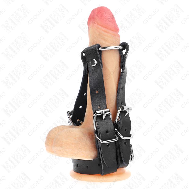PENIS RING WITH MULTIPLE ADJUSTABLE STRAPS