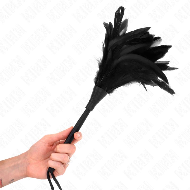 CRNE MAJKE ROGLJASTE PERJE PILETA 36 CM