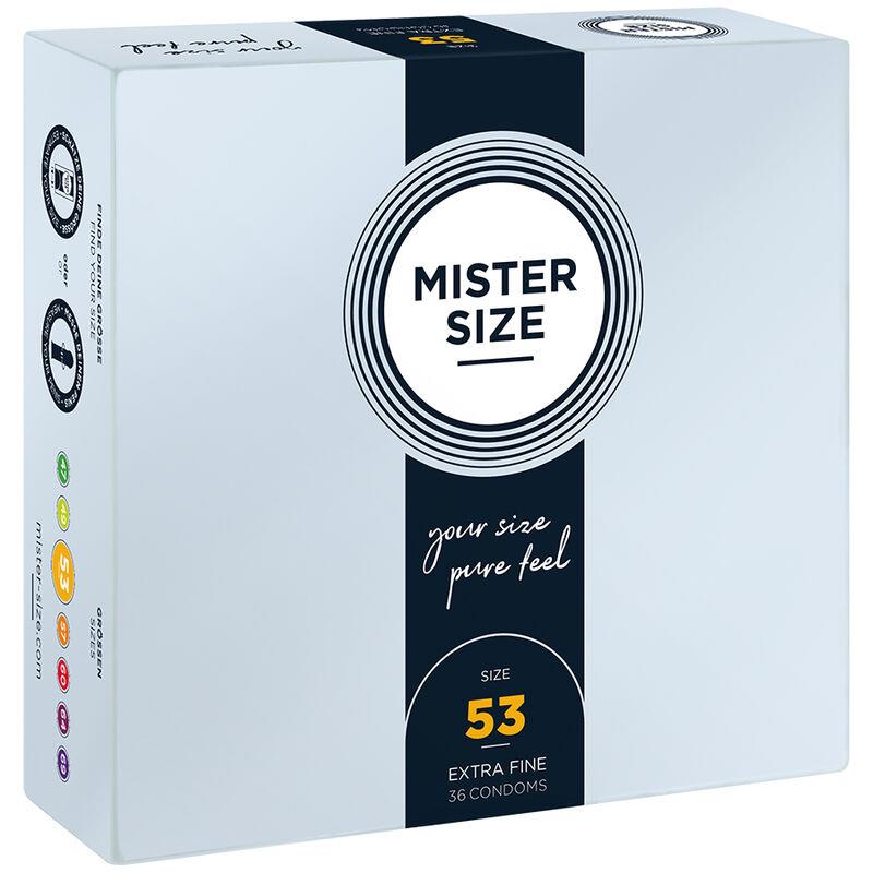 CONDOM SIZE M 53 MM (36 UNITS)
