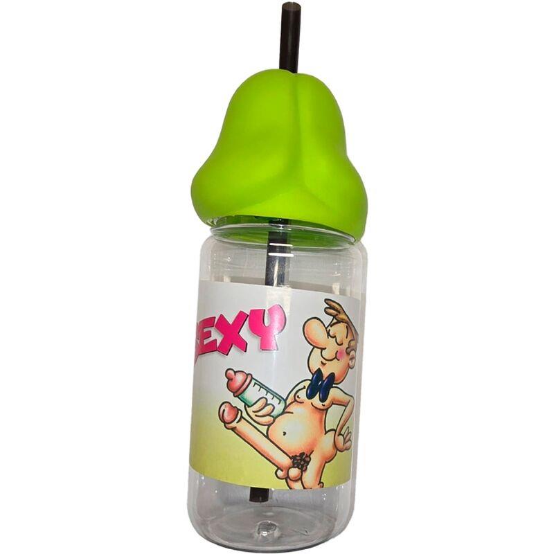PENIS SHAPED 360 ML BABY BOTTLE GREEN