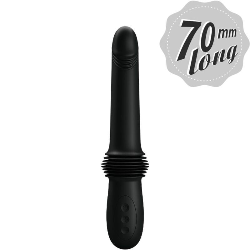 PAZUZU VIBRATOR 3 MODA POTISKA CRNI