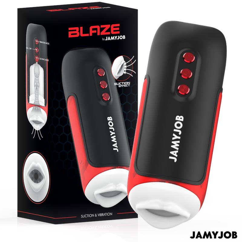 BLAZE AUTOMATIC MOUTH MASTURBATOR 5 SUCTION AND VIBRATION MODES