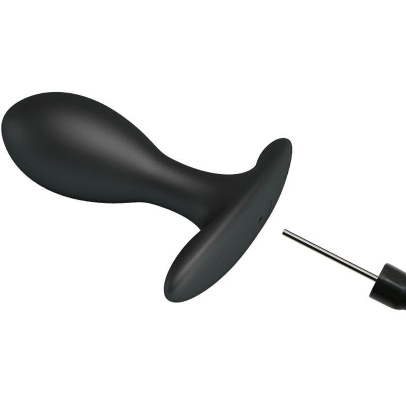 INFLATABLE ANAL PLUG BLACK