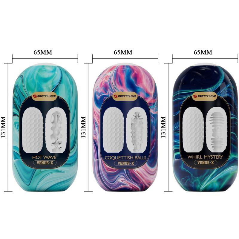 VENUS X 15 SILIKONSKI MUŠKI MASTURBATOR BIJELI